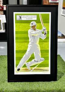 'The Lord's Century' framed Martin Crowe limited edition by Dick …