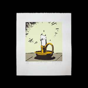 Candle Light – Limited Edition Screenprint by Dick Frizzell