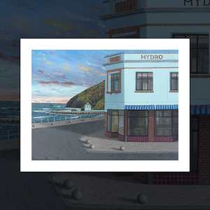 Justin Summerton Art Prints: "The Hydro, St Clair" art print by Justin Summerton