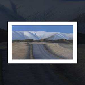 Justin Summerton Art Prints: “Hawkdun Range” art print by Justin Summerton