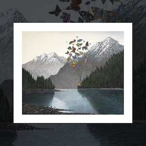 "Te Anau, Metamorphosis" art print by Justin Summerton