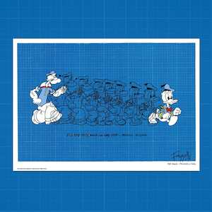 Signed Pop Duck print by Dick Frizzell – Black Friday Deal