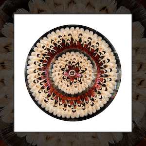 "Mandala 2" art print by Fiona Kerr Gedson