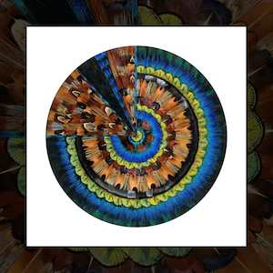 "GE Mandala 3" art print by Fiona Kerr Gedson