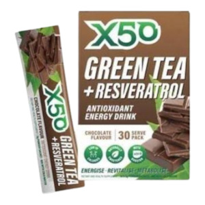 X50 Green Tea 30 Serve Chocolate