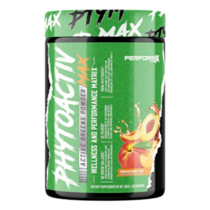 Performax Greens Peach Iced Tea