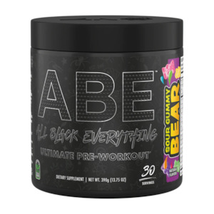 ABE Pre Workout Sour Gummy Bears