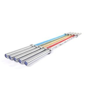 Gymnasium equipment wholesaling: 2m Coloured Olympic Barbell