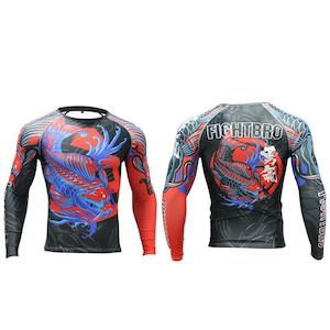 Gymnasium equipment wholesaling: MMA Long Sleeve Rashguard