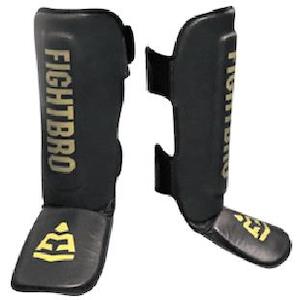 Gymnasium equipment wholesaling: Leather Muay Thai Shin Pads