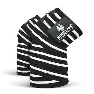 FITNESS FOX 78 Inch Knee Wraps (Pair) for Squats