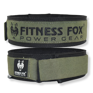 Neoprene Belts: 10mm TRIPLE PLY Nylon Neopreen Belt For Powerlifting/Bodybuilding/Crossfit. ( Triple Layer )( olive black)