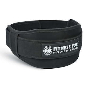 FITNESS FOX 5Inch Weightlifting Neoprene Belt-Double Back Support Bodybuilding &…