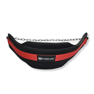 Weight lifting dipping belt 6" wide With chain