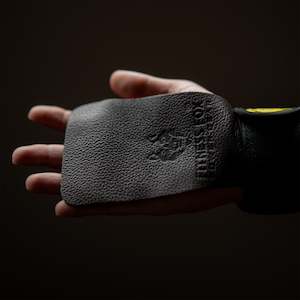 Leather Fingerless Lifting Grips (Sold as a pair)