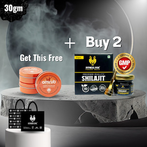 30gm Pure Organic Shilajit Buy 2 And Get 1 Free Omrub