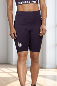 Shorts: FitnessFox Grape Scrunch Bum Shorts