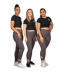 Fitnessfox Stone Grey Full Length Leggings