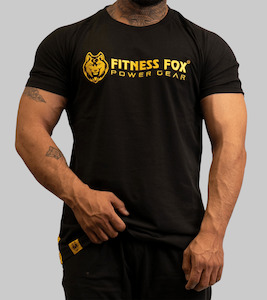 FitnessFox Men's Black T-Shirts