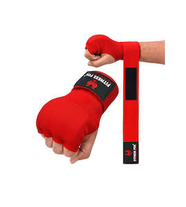 FITNESSFOX Quick Wraps For Boxer (Red)