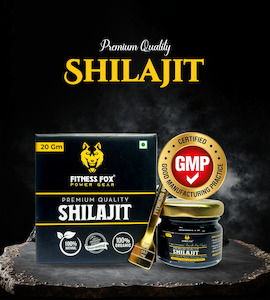 FITNESS FOX Pure Organic Shilajit Resin