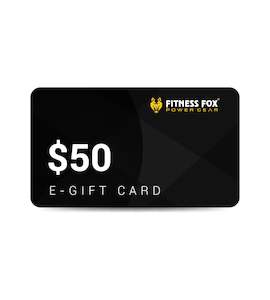 FITNESS FOX E-Gift Card