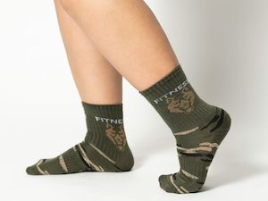 ANKLE Military Green Socks