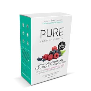 Sporting equipment: PURE Electrolyte Low Carb Superfruits (10 x 6g)