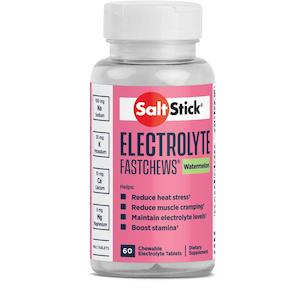 SaltStick FastChews - 60 Chewable Electrolytes - Watermelon