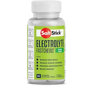 Saltstick FastChews - 60 Chewable Electrolytes - Green Apple