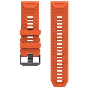 Coros Vertix 2 SILICONE Band – CORAL