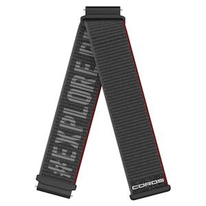 COROS APEX 2/PACE 2 Nylon Strap Black 20 mm