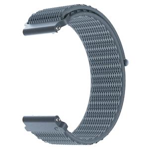 Sporting equipment: COROS 20mm Nylon Band – Blue Steel