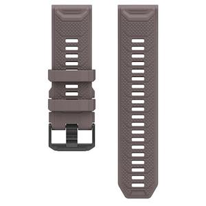 Sporting equipment: Coros Vertix 2 SILICONE Band – Grey