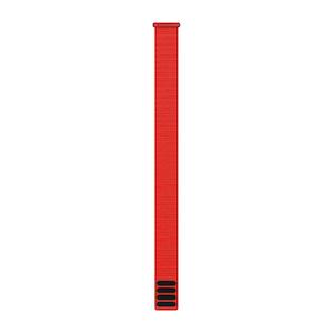 Sporting equipment: UltraFit Nylon Straps - 26mm Watch Band - Flame Red