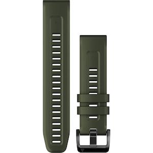 Sporting equipment: QuickFit 22 Watch Band – Moss Silicone