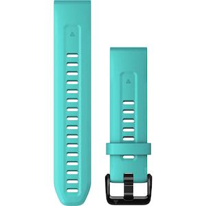 Garmin QuickFit 20mm Watch Band – Aqua Silicone