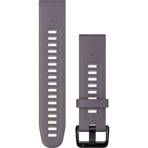 Sporting equipment: Garmin QuickFit 20 Watch Bands – Deep Orchid/Light Sand Silicone