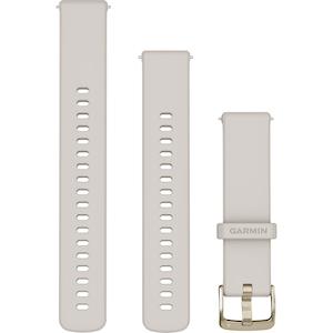 Sporting equipment: Quick Release Band 18mm – Ivory with Soft Gold Hardware