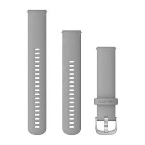 Quick Release Band 20mm – Powder Gray with Silver Hardware