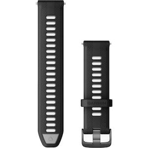 Sporting equipment: Forerunner Watch Band (22 mm), Black/Powder Grey with Slate Hardware