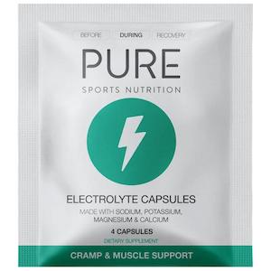 Sporting equipment: PURE Electrolyte Replacement Capsules (4)