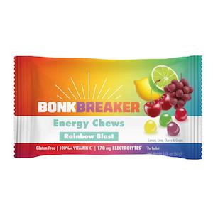 Sporting equipment: Bonk Breaker Rainbow Blast Energy Chews - 50g