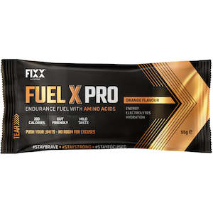 Sporting equipment: Fuel X Pro - 55g Sachet - Orange