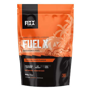 Sporting equipment: FIXX Fuel X Tropical Fruits Endurance Fuel - 840g