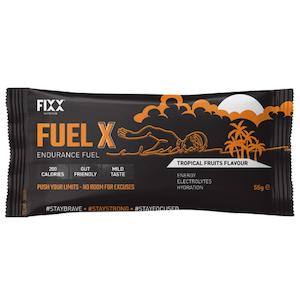 Sporting equipment: FIXX Fuel X Tropical Fruits 55g Sachet