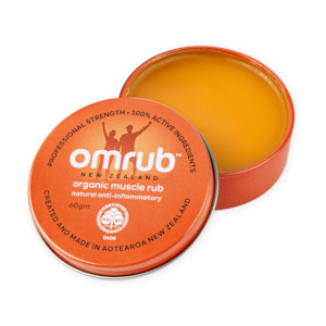 OMRUB Organic Muscle Rub – OMRub – 60g