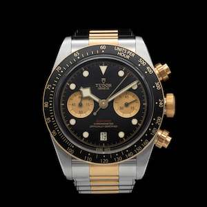 Tudor - Black Bay Steel and Gold Chronograph 79363N