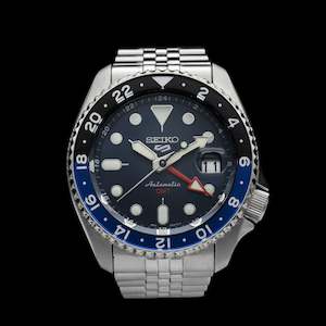 Seiko 5 - Sports Series GMT Blue SBSC003