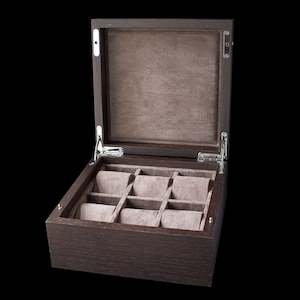 Watch Box - Tawbury Grove 6 Slot with Solid Lid - Kassod Wood